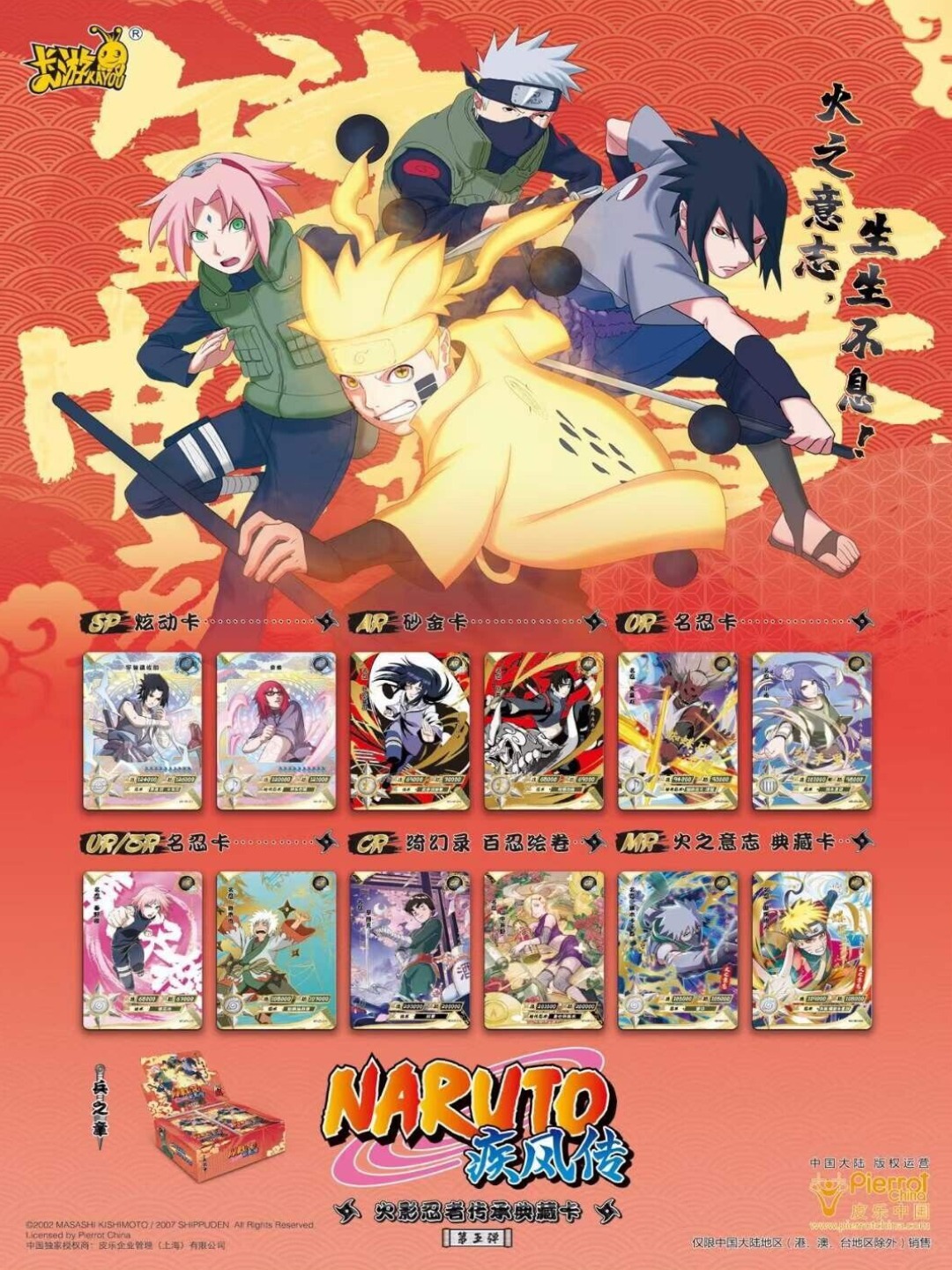 Display Naruto Kayou Serie 6 - 2 Yuan - Pakushop