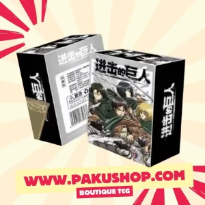 Display Attaque des Titans shingeki no kyojin pakushop ANIME MANGA jeu de carte manga carte manga jeu de carte anime anime card collection